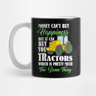 Funny Farmer designs I Tractor Happiness Gift Mug